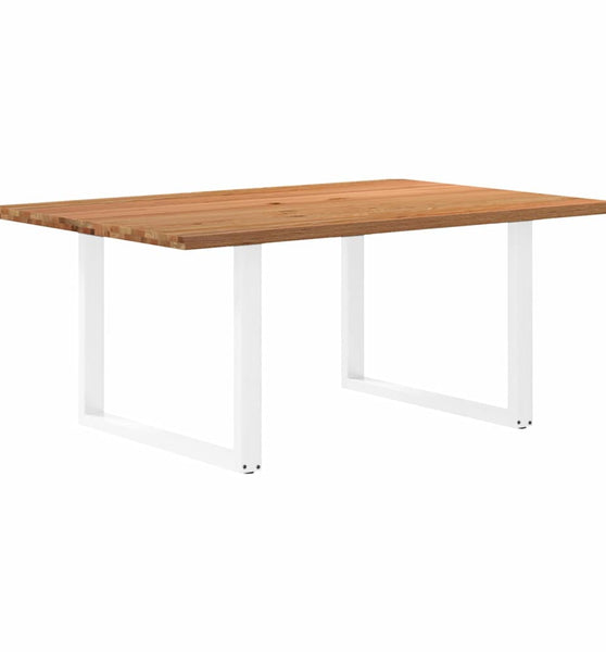 Esstisch Hellbraun 180x120x74 cm Massivholz Eiche Rechteckig