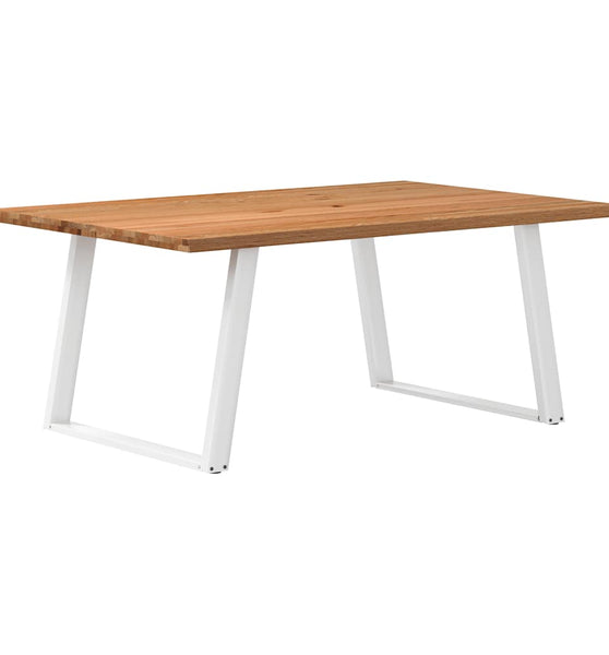 Esstisch Hellbraun 180x120x74 cm Massivholz Eiche