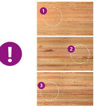 Esstisch Hellbraun 200x120x74 cm Massivholz Eiche Rechteckig