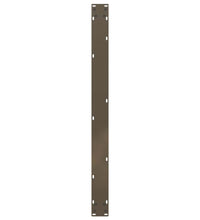 Esstisch Hellbraun 200x120x74 cm Massivholz Eiche Rechteckig