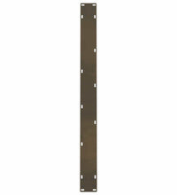 Esstisch Hellbraun 200x120x74 cm Massivholz Eiche Rechteckig