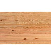 Esstisch mit Baumkanten 200x120x74 cm Massivholz Eiche Rechteck