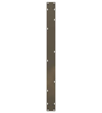 Esstisch Hellbraun 200x120x74 cm Massivholz Eiche Rechteckig