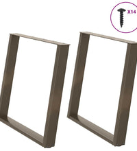 Esstisch mit Baumkanten 200x120x74 cm Massivholz Eiche Rechteck