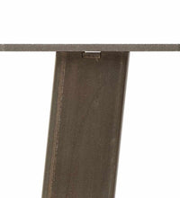 Esstisch Hellbraun 220x120x74 cm Massivholz Eiche Rechteckig