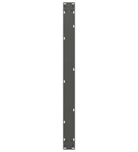 Esstisch Hellbraun 240x120x74 cm Massivholz Eiche Rechteckig