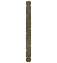 Esstisch Hellbraun 280x120x74 cm Massivholz Eiche Rechteckig