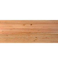 Esstisch Hellbraun 320x120x74 cm Massivholz Eiche Rechteckig