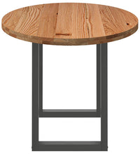 Esstisch Hellbraun 180x90x74 cm Massivholz Eiche Oval