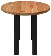 Esstisch Hellbraun 180x90x74 cm Massivholz Eiche Oval