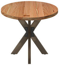 Esstisch Hellbraun 180x90x74 cm Massivholz Eiche Oval