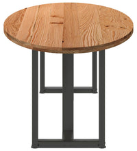 Esstisch Hellbraun 240x100x74 cm Massivholz Eiche Oval