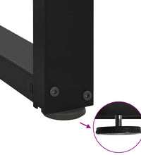 Esstisch Hellbraun 240x100x74 cm Massivholz Eiche Oval