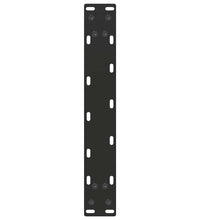 Couchtischbeine U-Form 2 Stk. Schwarz 40x(30-31) cm Stahl