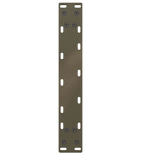 Couchtischbeine U-Form 2 Stk. Naturstahl 28x(42-43) cm Stahl