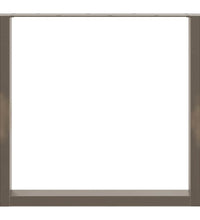 Couchtischbeine U-Form 3 Stk. Naturstahl 90x(72-73) cm Stahl