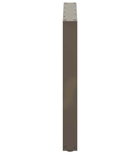 Couchtischbeine U-Form 3 Stk. Naturstahl 90x(72-73) cm Stahl