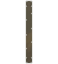 Couchtischbeine U-Form 3 Stk. Naturstahl 90x(72-73) cm Stahl