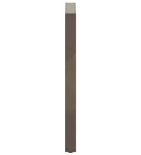 Couchtischbeine U-Form 2 Stk. Naturstahl 60x(100-101) cm Stahl