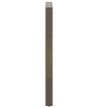 Couchtischbeine U-Form 2 Stk. Naturstahl 40x(110-111) cm Stahl