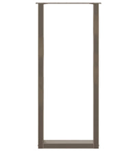Couchtischbeine U-Form 2 Stk. Naturstahl 50x(110-111) cm Stahl