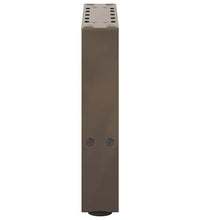 Couchtischbeine Naturstahl 2 Stk. 30x(30-31) cm Stahl