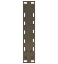 Couchtischbeine Naturstahl 2 Stk. 30x(30-31) cm Stahl