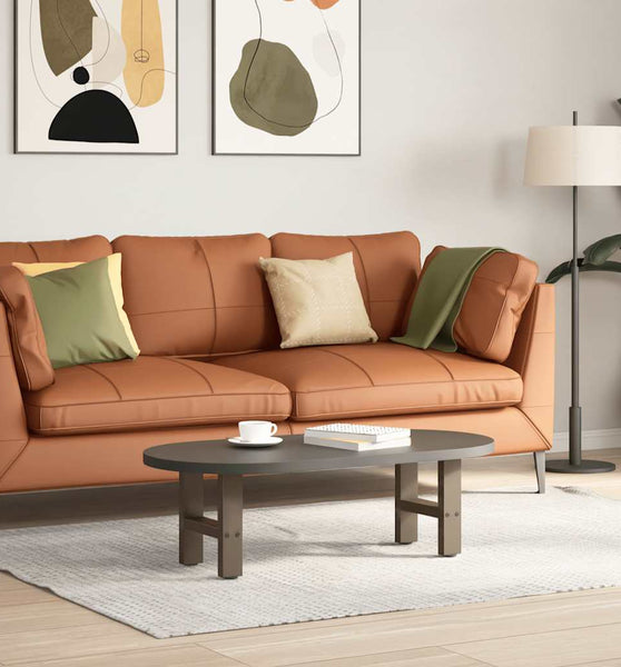 Couchtischbeine Naturstahl 2 Stk. 40x(30-31) cm Stahl