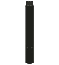 Couchtischbeine Schwarz 2 Stk. 50x(42-43) cm Stahl