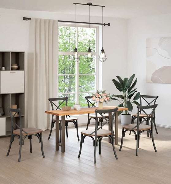 Couchtischbeine Naturstahl 2 Stk. 28x(72-73) cm Stahl