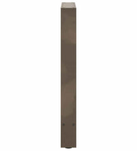 Couchtischbeine Naturstahl 2 Stk. 60x(72-73) cm Stahl