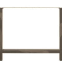 Couchtischbeine Naturstahl 2 Stk. 90x(72-73) cm Stahl