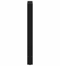 Couchtischbeine Schwarz 2 Stk. 50x(90-91) cm Stahl