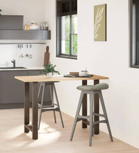 Couchtischbeine Naturstahl 2 Stk. 60x(90-91) cm Stahl