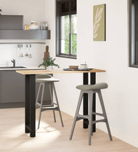 Couchtischbeine Schwarz 2 Stk. 40x(100-101) cm Stahl
