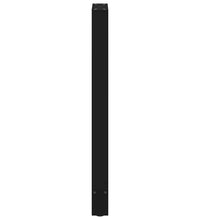 Couchtischbeine Schwarz 2 Stk. 40x(100-101) cm Stahl