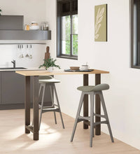 Couchtischbeine Naturstahl 2 Stk. 60x(100-101) cm Stahl