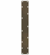 Couchtischbeine Naturstahl 2 Stk. 60x(100-101) cm Stahl