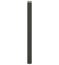 Couchtischbeine Anthrazit 2 Stk. 40x(110-111) cm Stahl