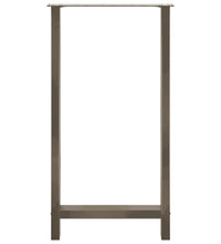 Couchtischbeine Naturstahl 2 Stk. 60x(110-111) cm Stahl