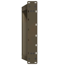 Couchtischbeine U-Form 2 Stk. Naturstahl 40x(30-31) cm Stahl