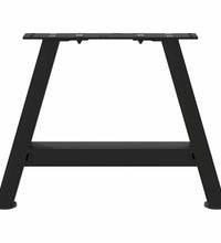 Couchtischbeine A-Form 2 Stk. Schwarz 30x(30-31) cm Stahl