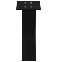 Couchtischbeine X-Form 2 Stk. Schwarz 40x(30-31) cm Stahl