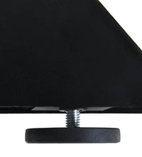 Couchtischbein in Spinnenform Schwarz 98x58x(42-43) cm Stahl