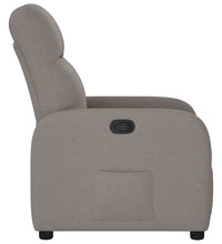 Relaxsessel Taupe Stoff