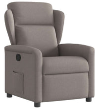 Relaxsessel Taupe Stoff