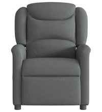 Relaxsessel Dunkelgrau Stoff