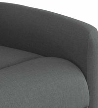 Massagesessel Dunkelgrau Stoff