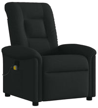 Massagesessel Schwarz Stoff