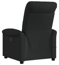 Massagesessel Schwarz Stoff